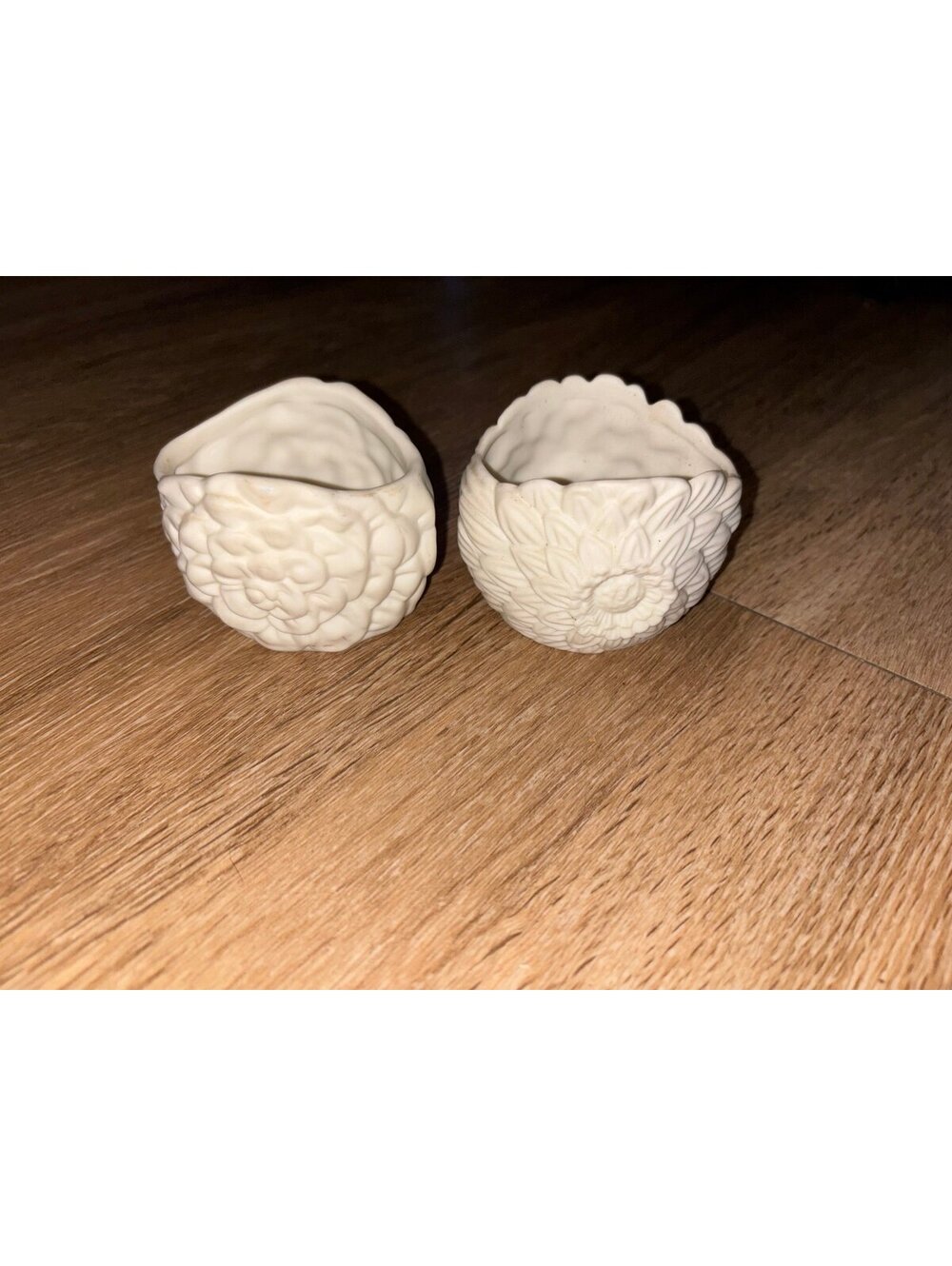 3 PartyLite Flower ceramic Votive Candle Holders d147